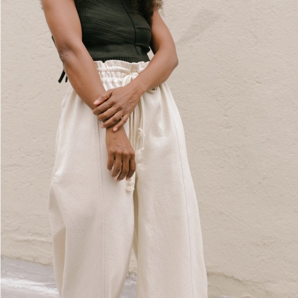 Gorgeous Cotton Barrel Pants - Kordal Studio